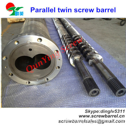 Parallel-Twin Bimetall Screw Barrel für Extruder